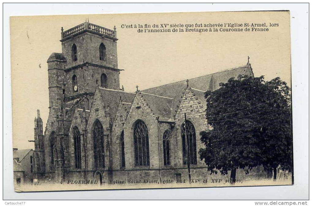 P5 - PLOËRMEL - église Saint-Armel - Ploërmel