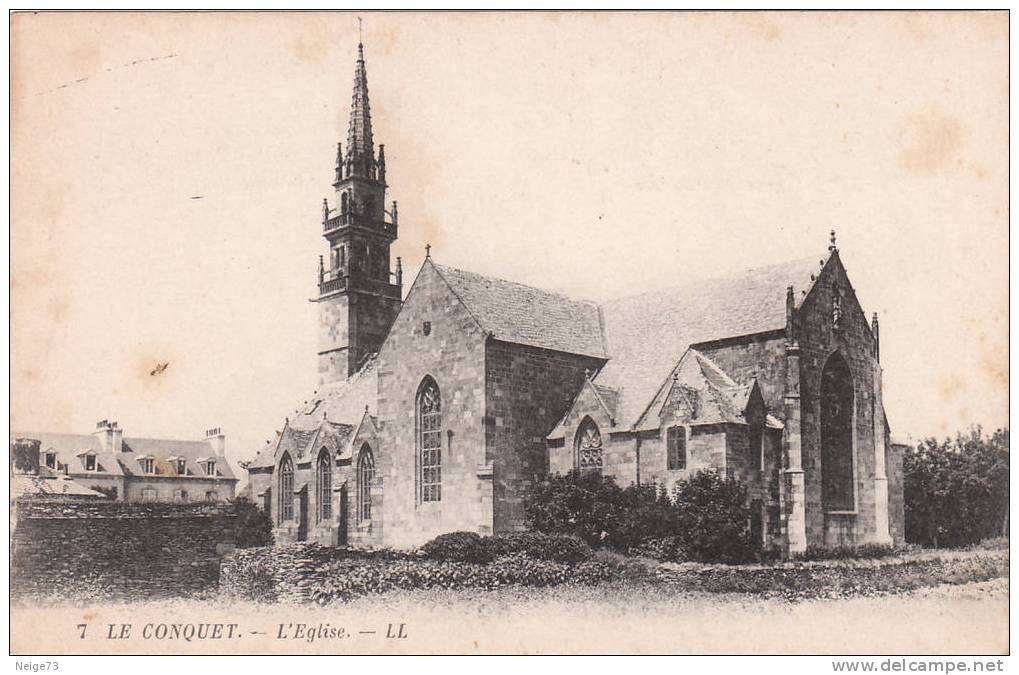 Cpa Du 29 . Le Conquet - L'Eglise - Le Conquet