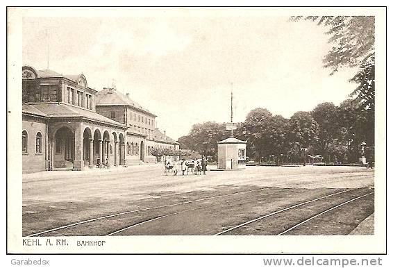 CPA De KEHL - Bahnhof. - Kehl