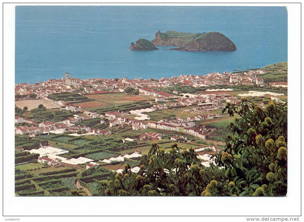 Portugal Cor 2264 – AÇORES AZORES AZOREN – SÃO MIGUEL –  EM ASPECTO DE VILA FRANCA DO CAMPO - Açores