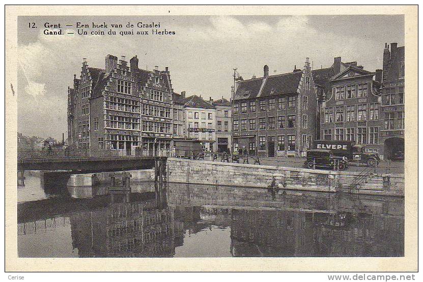 GENT - Een Hoek Van De Graslei. - Gent