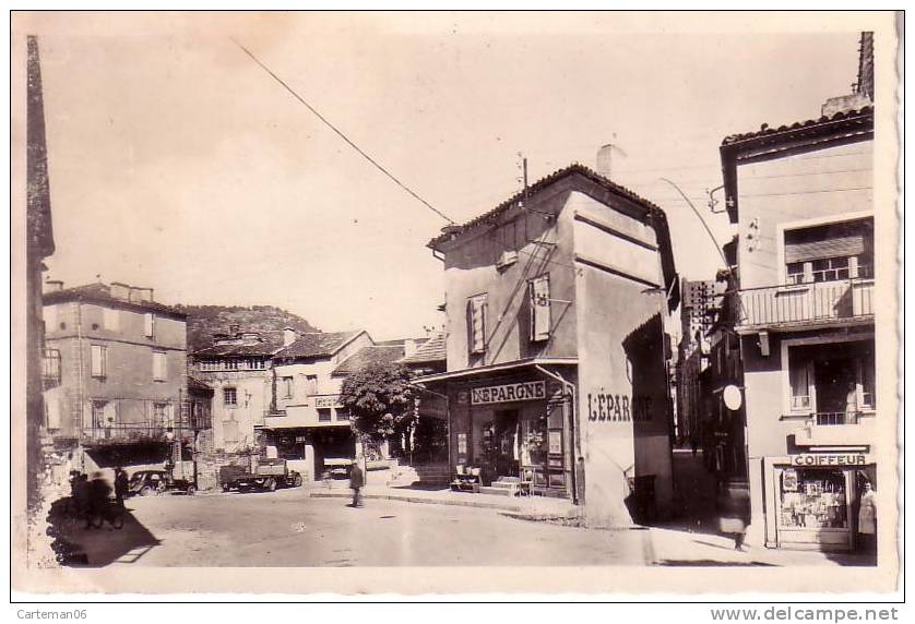 82 - Saint-Antonin Noble Val - La Place Du Pont (coiffeur, Epargne) - Saint Antonin Noble Val