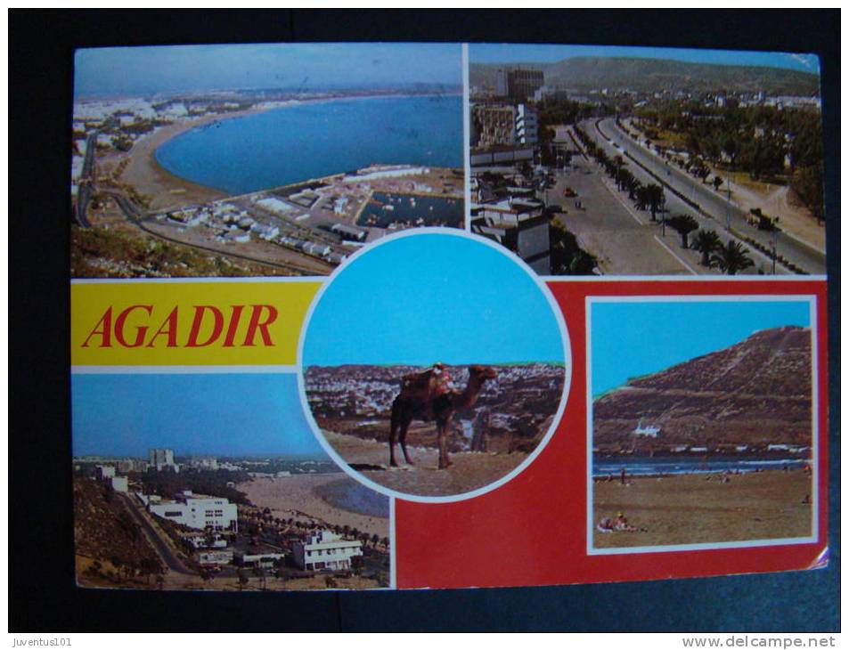 1289 Z - CPSM MAROC-Agadir-Diverses Vues - Agadir