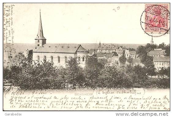 BENSHEIM - L'Eglise Catholique ? - Bensheim