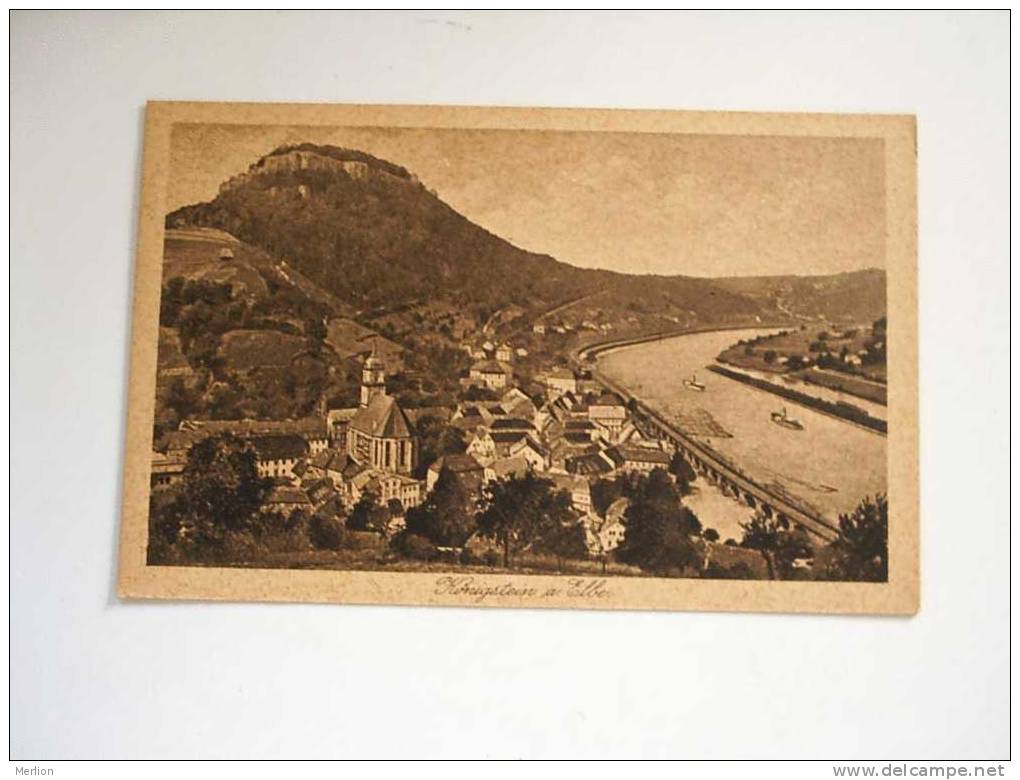 Königstein A. Elbe   -cca 1910´s   VF   D36045 - Koenigstein (Saechs. Schw.)