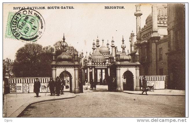 BRIGHTON  Royal Pavilion  South Gates - Brighton