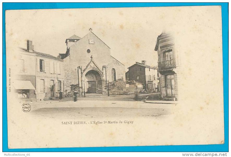 52 - SAINT DIZIER - L'église Saint Martin De Gigny - Saint Dizier