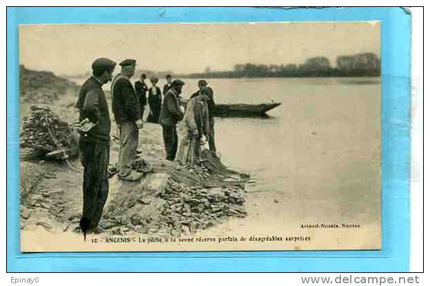 B - 44 - ANCENIS - La Pêche à La Senne - Pêcheur - La Loire - Ancenis