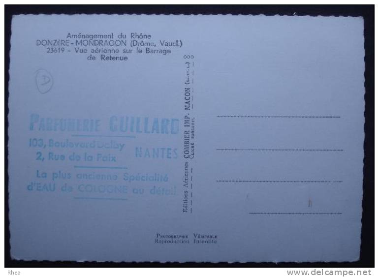 26 Donzère Barrage    D26D  K26235K  C26116C RH053724 - Donzere