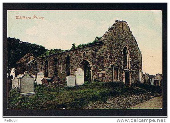 Early Postcard Whithorn Priory & Graveyard Wigtownshire Scotland - Ref 229 - Wigtownshire