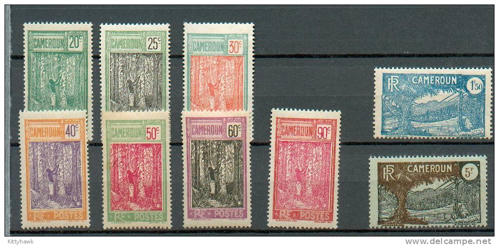 CAM 139 - YT 106 à 108 - 113 à 115 - 117 - 119 - 120 - 125 - 126 - 128 - 138 * - Unused Stamps