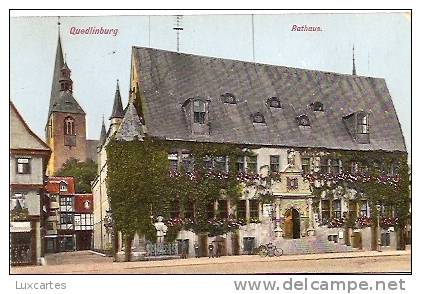 QUEDLINBURG. RATHAUS. - Quedlinburg