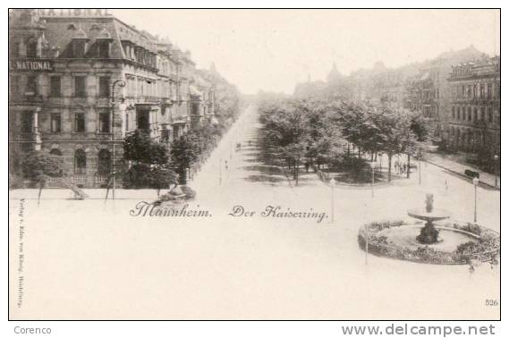 D  MANNHEIM   DER  KAISERRING - Mannheim