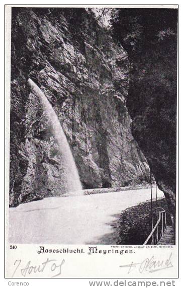 CH    MEIRINGEN  AARESCHLUCHT - Meiringen