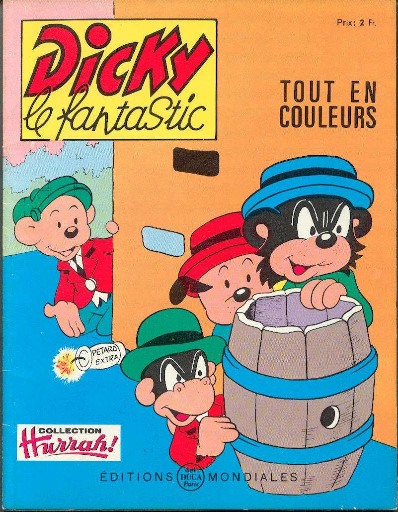 DICKY LE FANTASTIQUE  N° 34   "EDITIONS MONDIALES DEL-DUCA"  DE 1968 - Autres & Non Classés