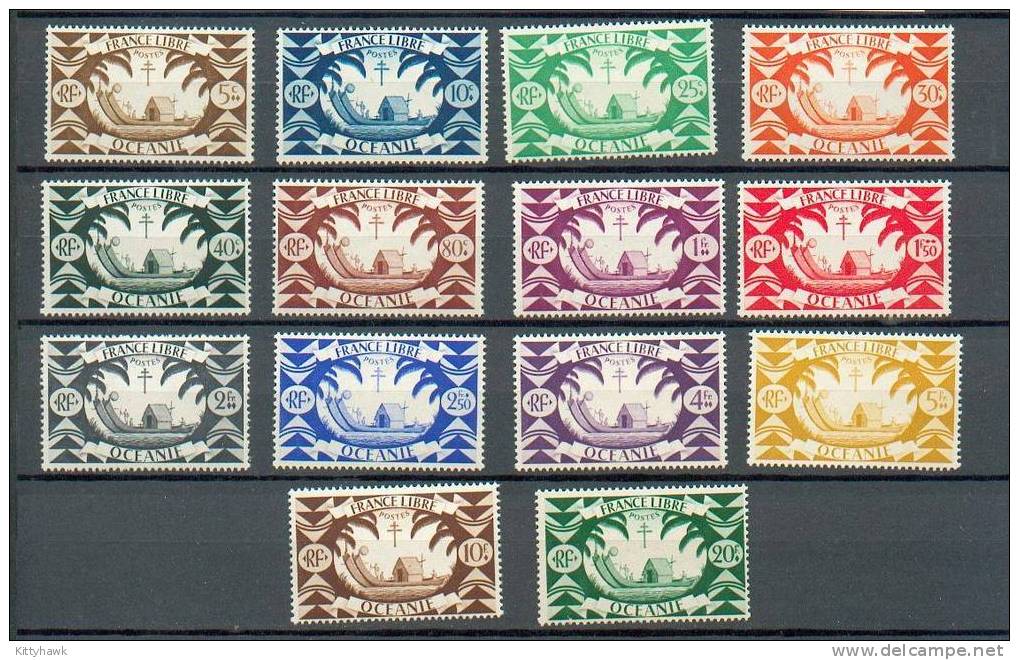 OCEA 108 - YT 155 à 166 ** - Unused Stamps