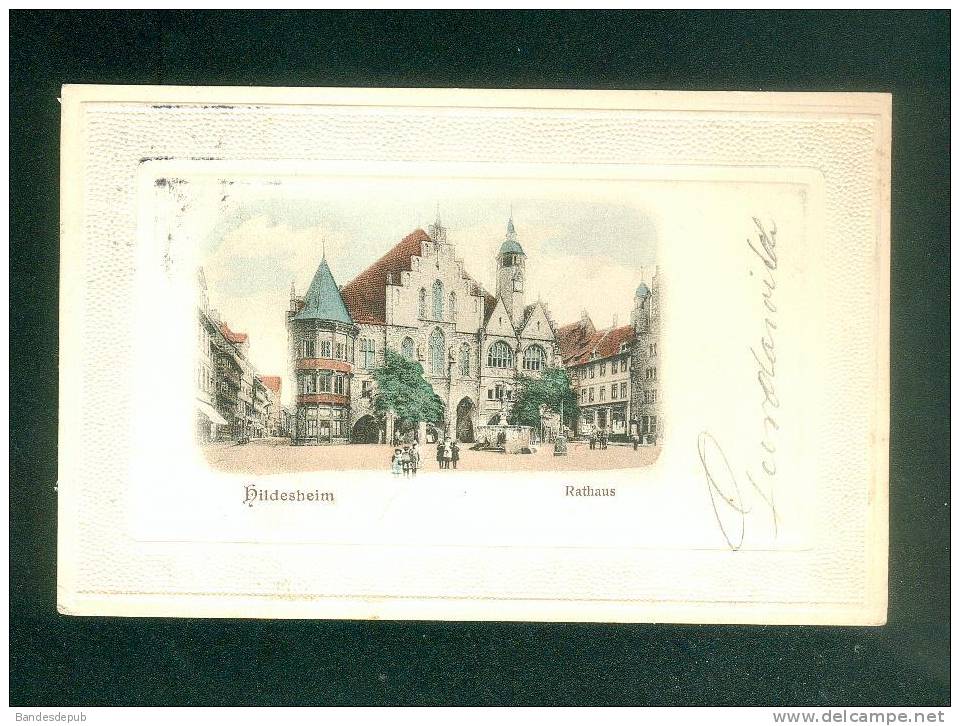 Hildesheim - Rathaus ( 1483 Carl H. Odemar Magdeburg Voyagé En 1902) - Hildesheim