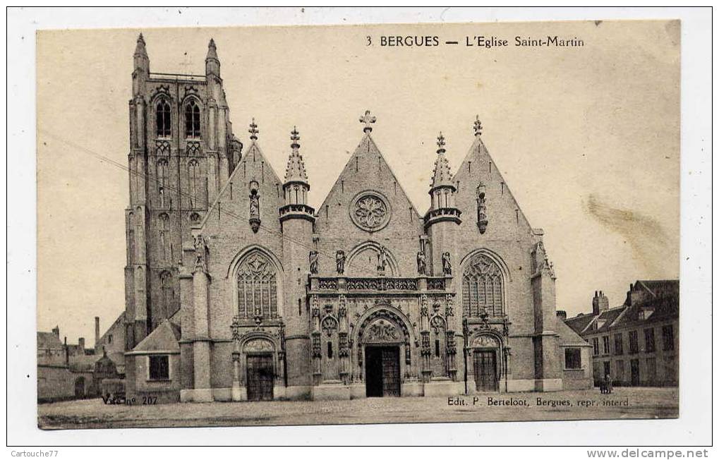 P5 - BERGUES - L'église Saint-Martin - Bergues