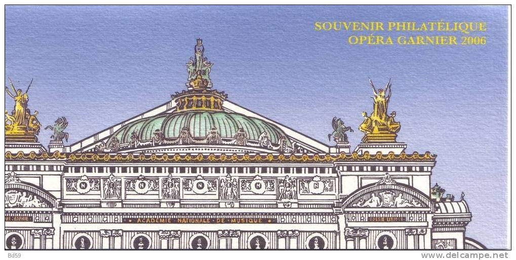 Bloc Souvenir 2007 N° 24 Opéra Garnier - Foglietti Commemorativi