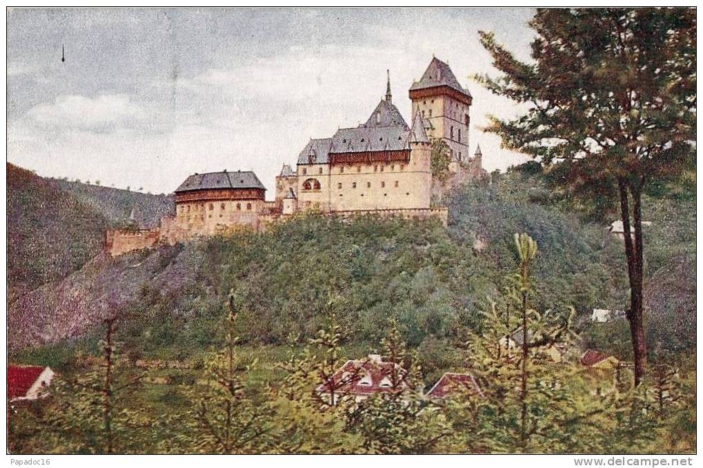 CZ - Karluv Týn [Hrad Karl?tejn - Burg Karlstein - Château De Carlstein] - Czech Republic