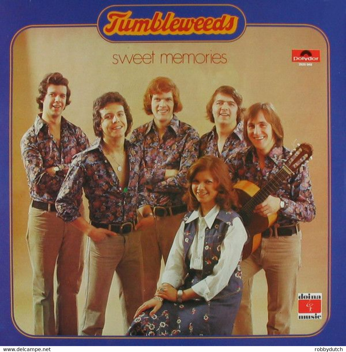 * LP * TUMBLEWEEDS - SWEET MEMORIES (Holland 1976) - Country & Folk