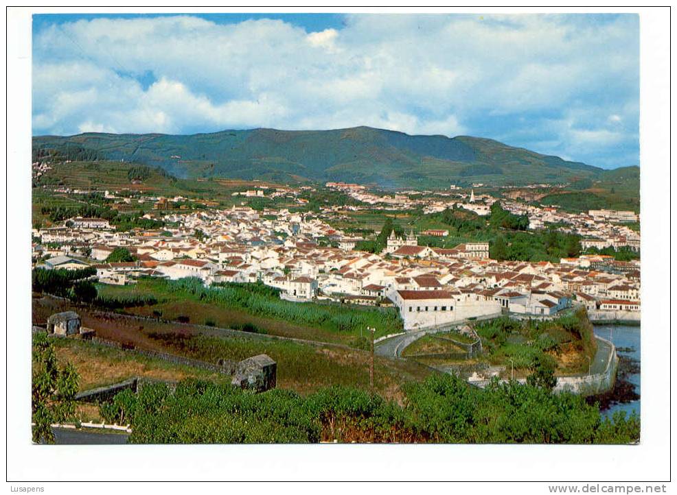 Portugal Cor 2309 – AÇORES AZORES AZOREN – ILHA TERCEIRA – ANGRA DO HEROÍSMO - VISTA - Açores