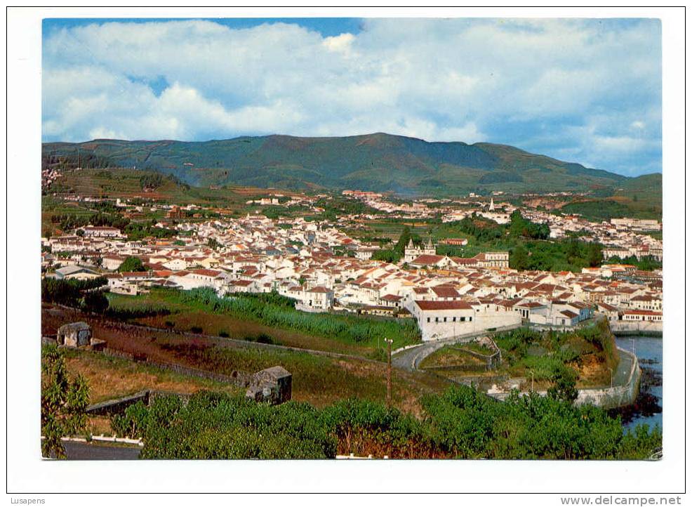 Portugal Cor 2310 – AÇORES AZORES AZOREN – ILHA TERCEIRA – ANGRA DO HEROÍSMO - VISTA - Açores