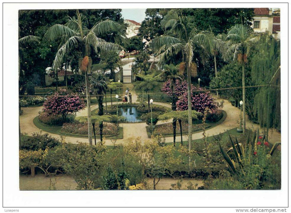 Portugal Cor 2318 – AÇORES AZORES AZOREN – ILHA TERCEIRA – VISTA PARCIAL DO JARDIM DE ANGRA - Açores