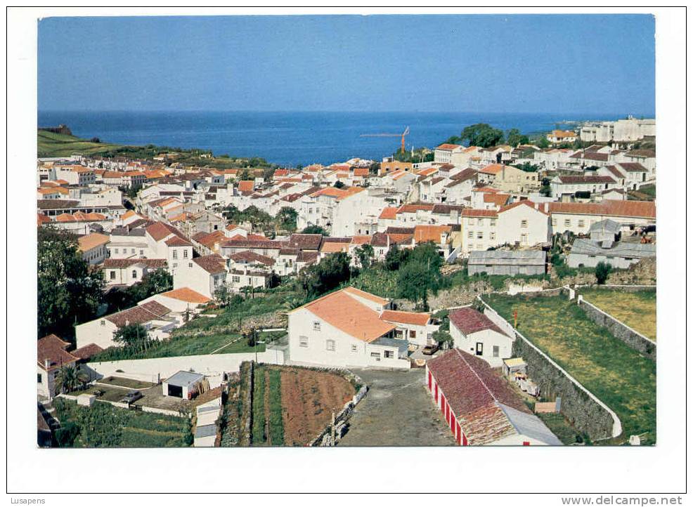 Portugal Cor 2347 – AÇORES AZORES AZOREN – ILHA TERCEIRA – VISTA DA CIDADE DE ANGRA DO HEROÍSMO - Açores