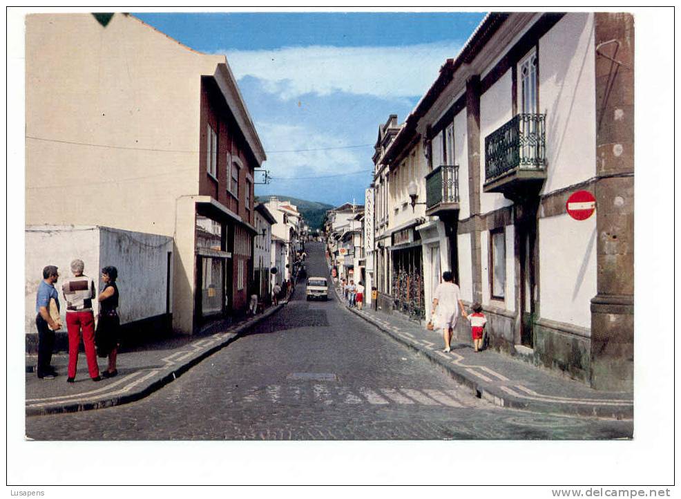 Portugal Cor 2349 – AÇORES AZORES AZOREN – ILHA TERCEIRA – RUA DE JESUS - PRAIA DA VITÓRIA - Açores