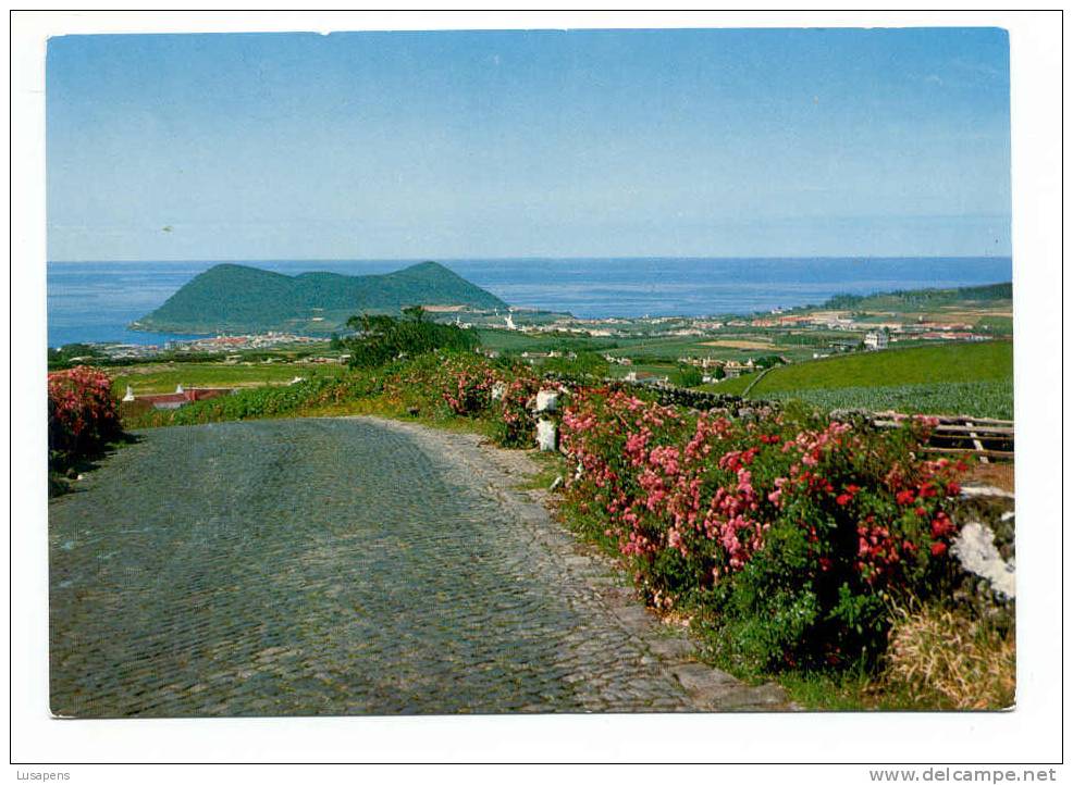 Portugal Cor 2350 – AÇORES AZORES AZOREN – ILHA TERCEIRA – VISTA DO PICO REDONDO - Açores