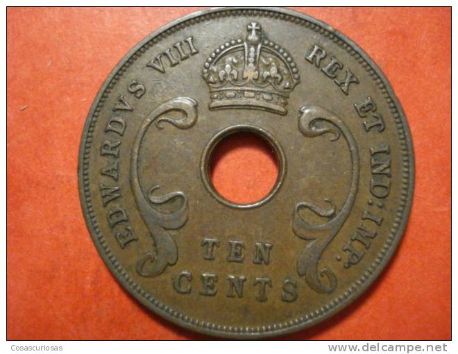 3148 BRITISH  EAST  AFRICA UNITED KINGDOM  10 PENNY   AÑO / YEAR   1936    XF- - Kolonies