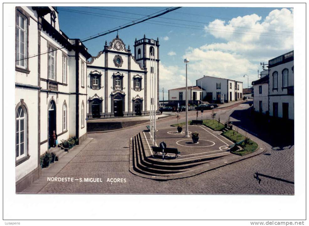 Portugal Cor 2362 – AÇORES AZORES AZOREN – FOTO – NORDESTE. MERCEDES TAXI OLD CARS AUTOMOBILES - Açores