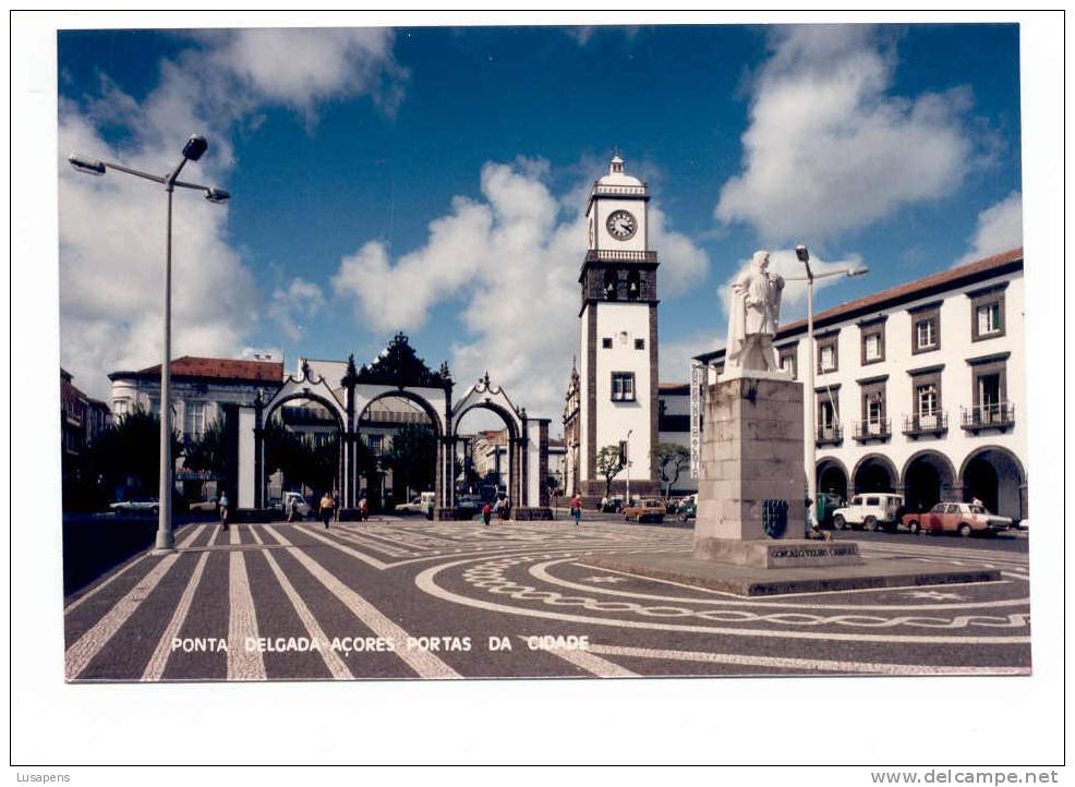 Portugal Cor 2376 – AÇORES AZORES AZOREN – FOTO – PORTAS DA CIDADE AUTOMOBILES OLD CARS - Açores