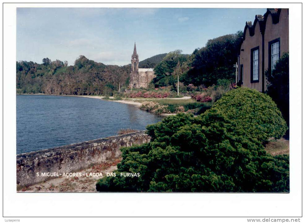 Portugal Cor 2377 – AÇORES AZORES AZOREN – FOTO – LAGOA DAS FURNAS - Açores