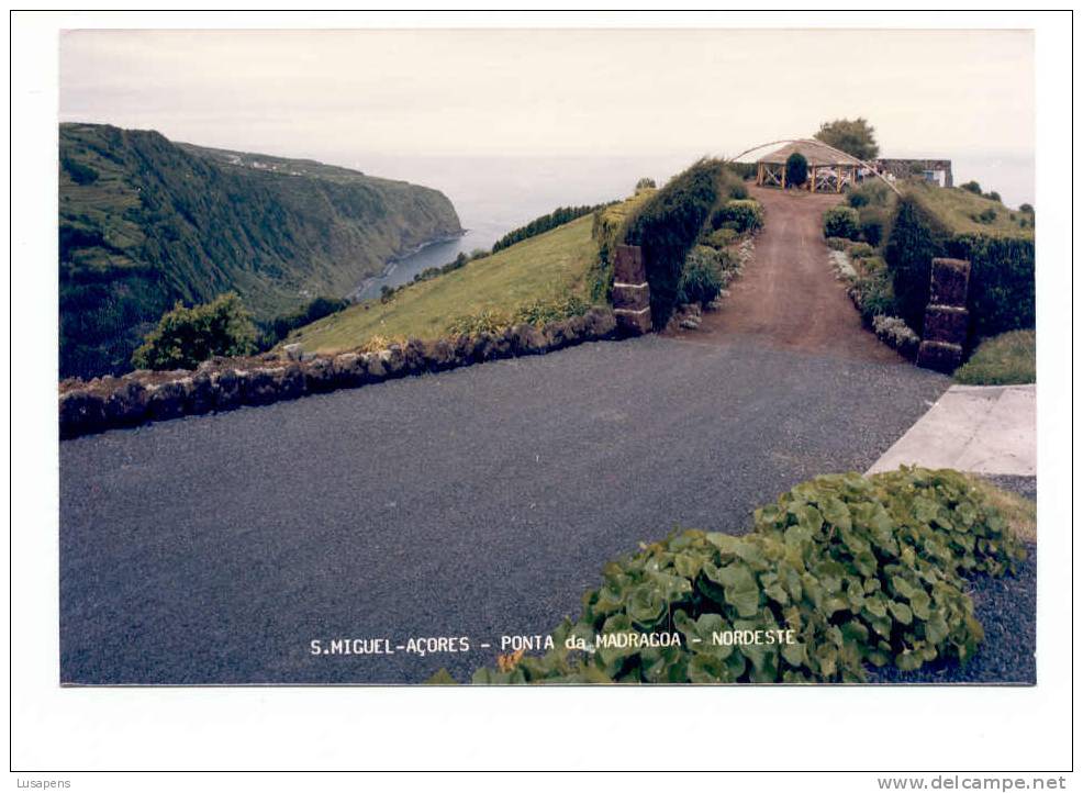 Portugal Cor 2379 – AÇORES AZORES AZOREN – FOTO – PONTA DA MADRAGOA NORDESTE - Açores