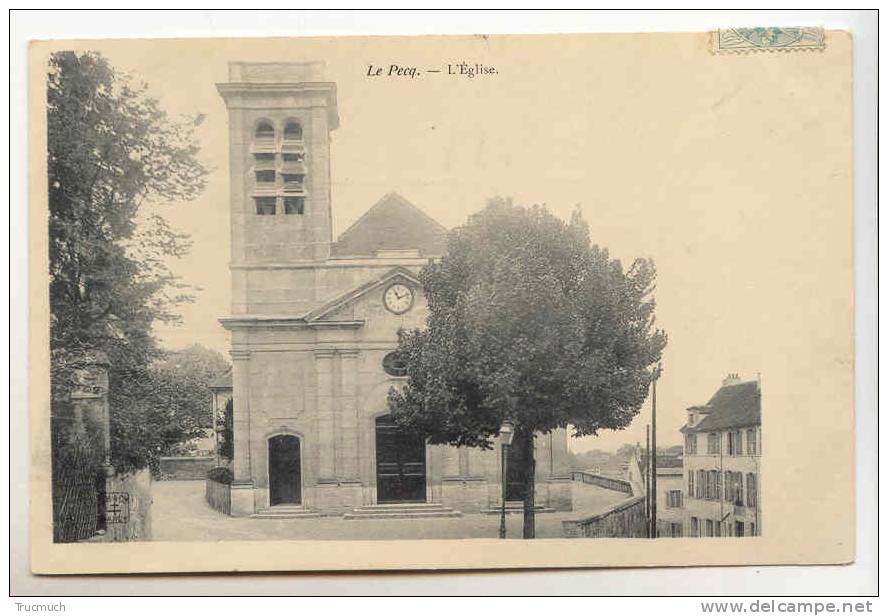 F3456 - LE PECQ - L´ Eglise - Le Pecq