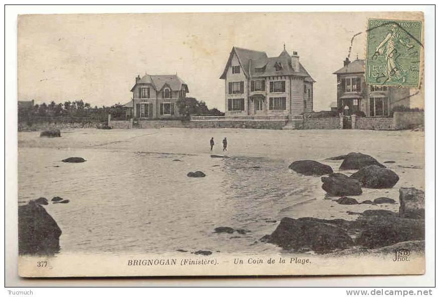 F3454 - BRIGNOGAN - Un Coin De La Plage - Brignogan-Plage