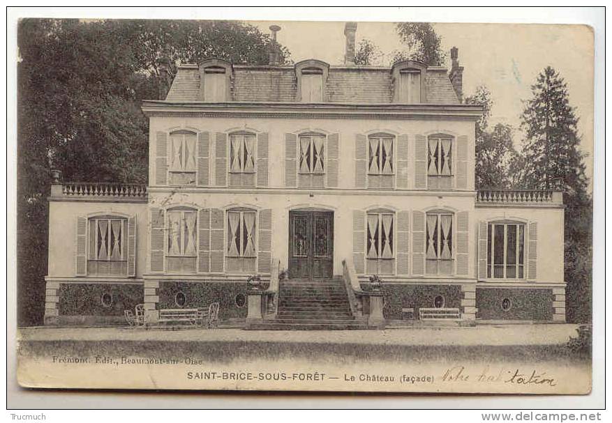 F3490 - St Brice Sous Forêt - Le Château (façade) - Saint-Brice-sous-Forêt