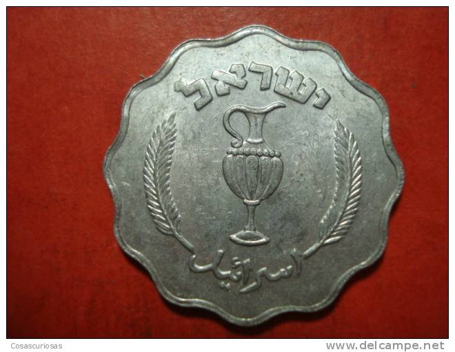 3154 ISRAEL    10 PRUTOT     AÑO / YEAR   1952    XF++ - Israel