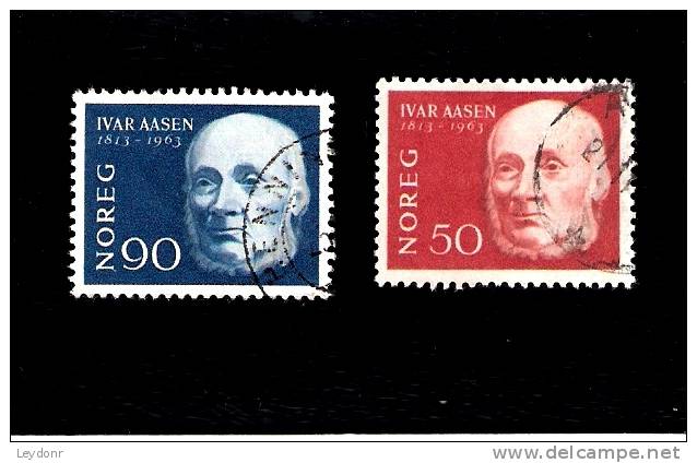 Norway - Scott # 439-440 Ivar Aasen - Usati