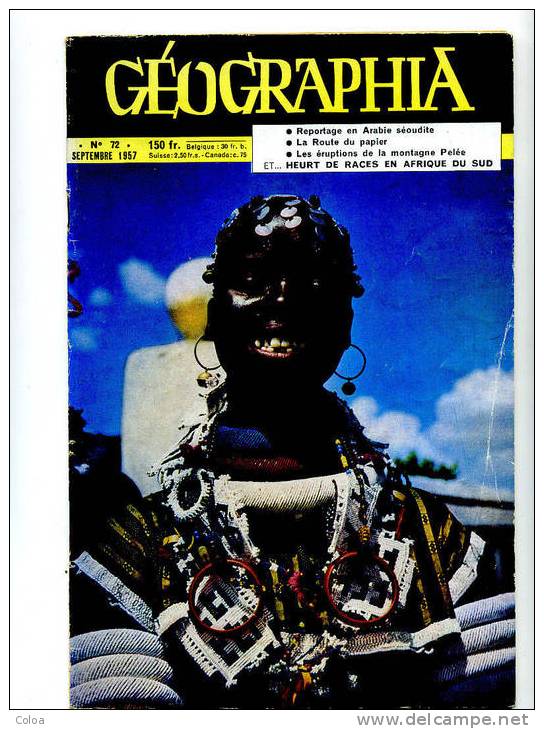 Martinique Les éruptions De La Montagne Pelée 1957 - Geografia