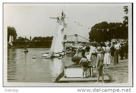 BORAN.- Plage De Lys-Chantilly.- Le Tobogan (pliures) - Boran-sur-Oise