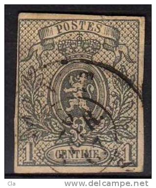 22a  Obl  4 Marges  Cob 180 - 1866-1867 Petit Lion