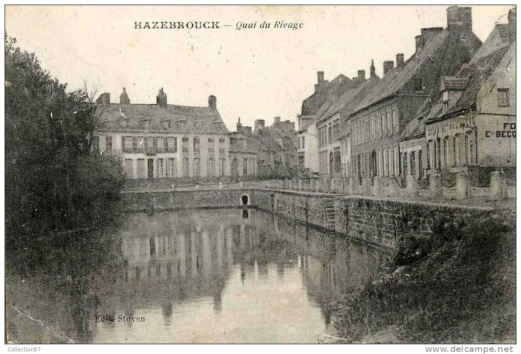 59 - NORD - HAZEBROUCK - QUAI Du RIVAGE - ESTAMINET De L'ANCRE - Hazebrouck