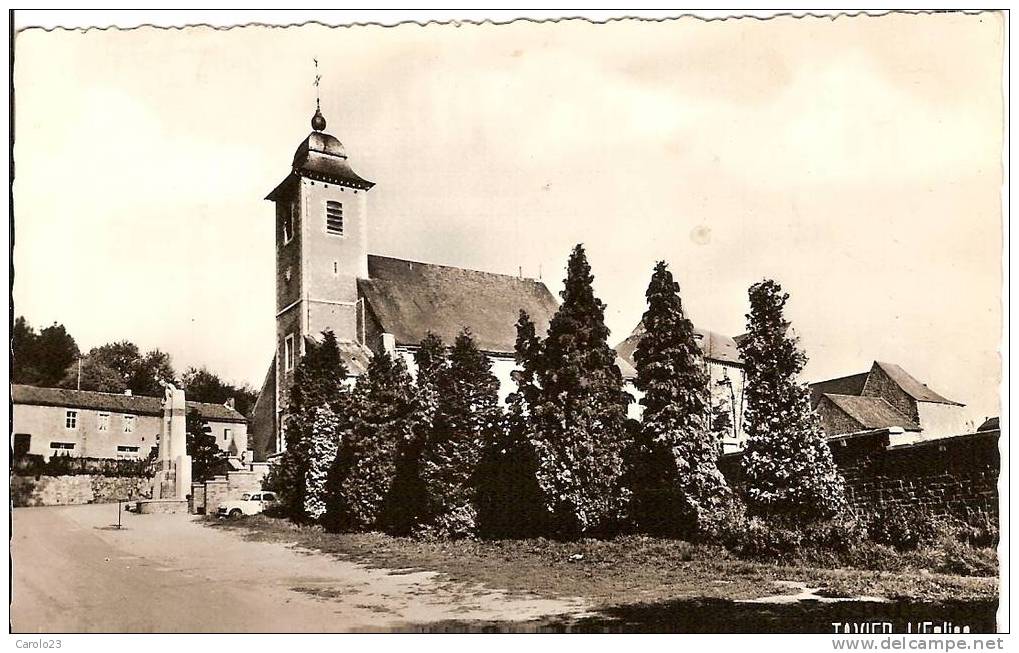 TAVIER   :  L'    EGLISE - Anthisnes