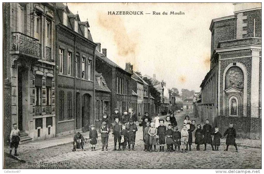 59 - NORD - HAZEBROUCK - RUE Du MOULIN - Hazebrouck