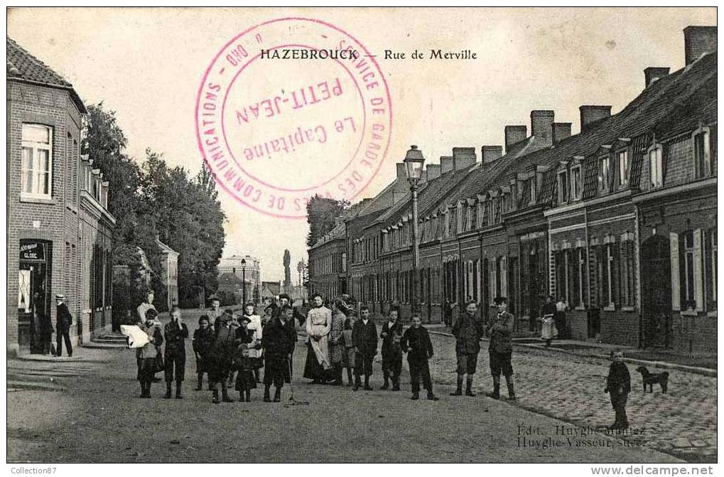 59 - NORD - HAZEBROUCK - RUE De MERVILLE - Hazebrouck