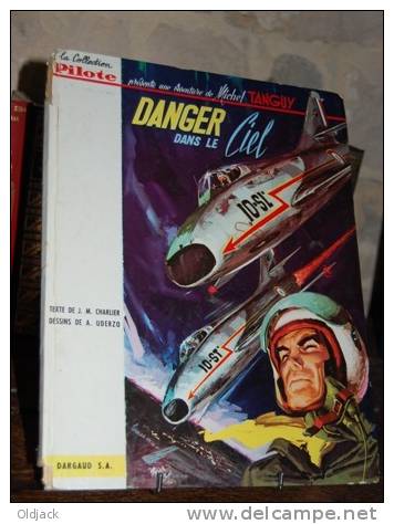 Charlier/Uderzo " DANGER DANS LE CIEL "  MICHEL TANGUY .collection Pilote EO Française De 1963 (col8b) - Tanguy Et Laverdure