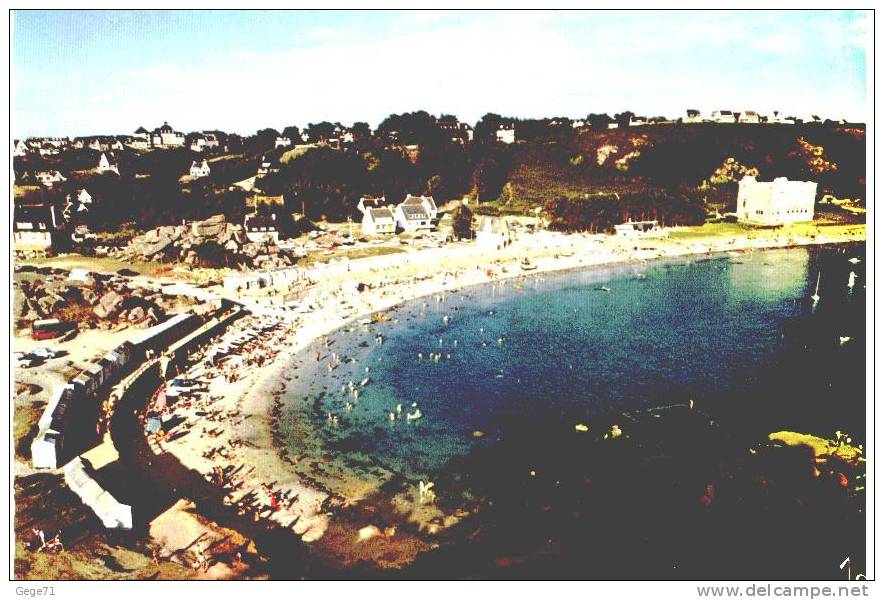 Trebeurden - Le Plage De Tresmeur - Vue Du Castel - Trébeurden